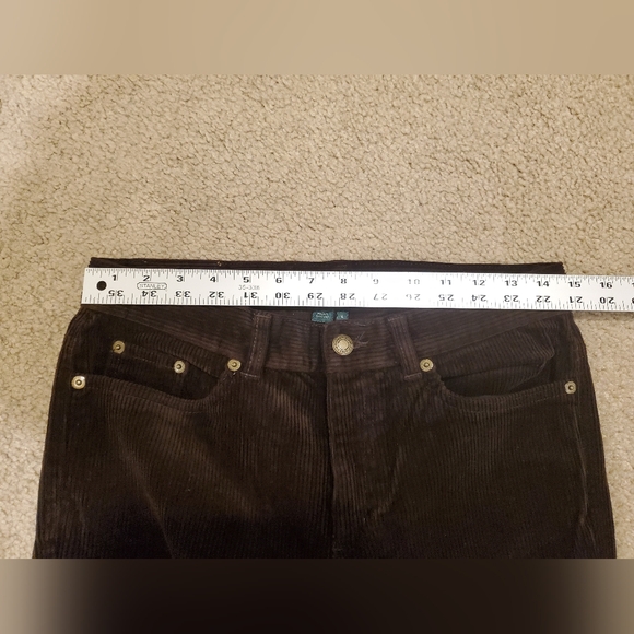 Lauren Jeans Co. Brown Corduroy Pants Size 4 - Picture 5 of 6